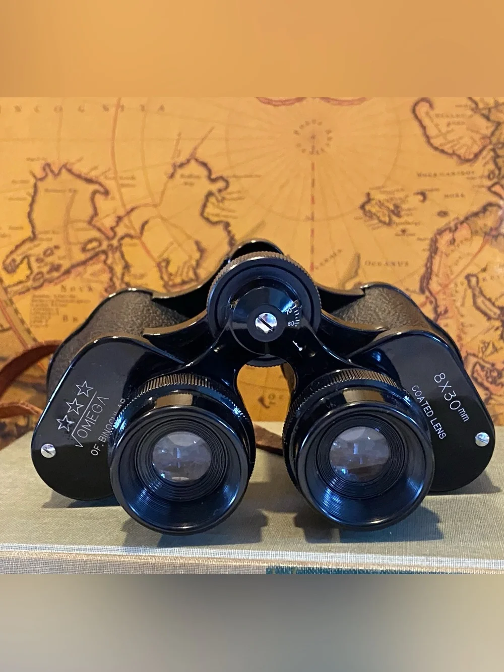 Vintage Omega Binoculars 8 x 30 Coated Lens